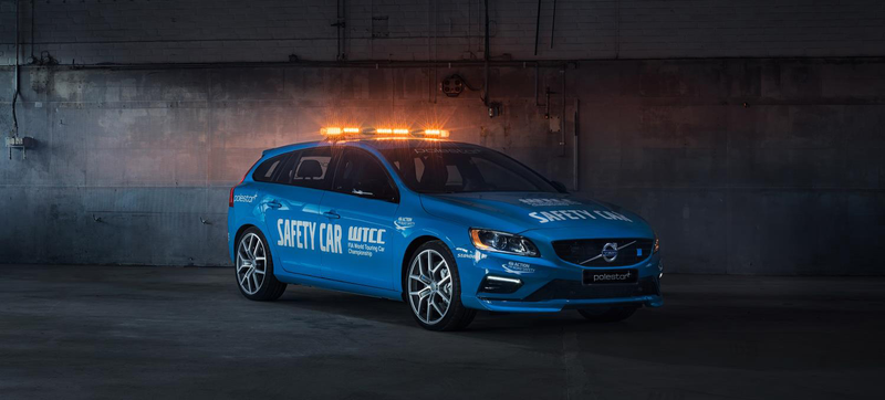 Illustration for article titled Volvo's New Safety Car Is A Big Fast Blue Wagon Obviously